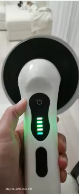 PowerSpin device photographed by a customer